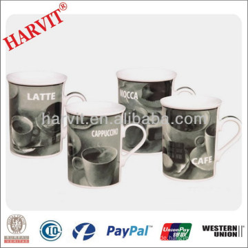 Latte Mocca Cappuccino Espresso Cafe Kaffee Keramik Becher Tasse China Hersteller